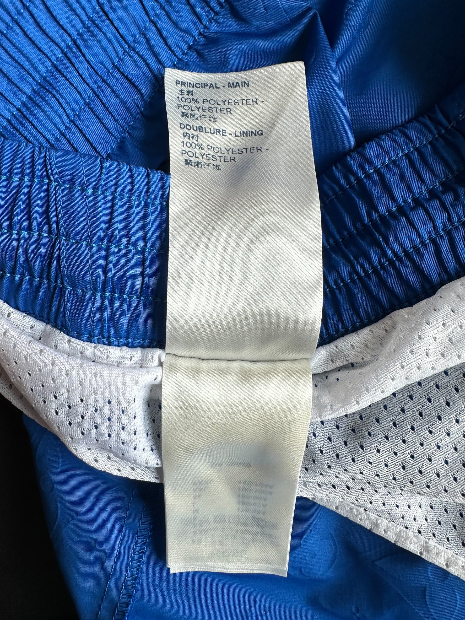 Shorts - Louis Vuitton White & Blue Watercolor Monogram Swim em 2023