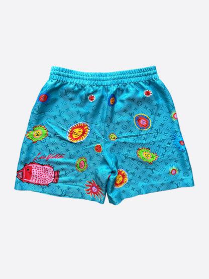 Louis Vuitton Yayoi Kusama Faces Monogram Silk Shorts