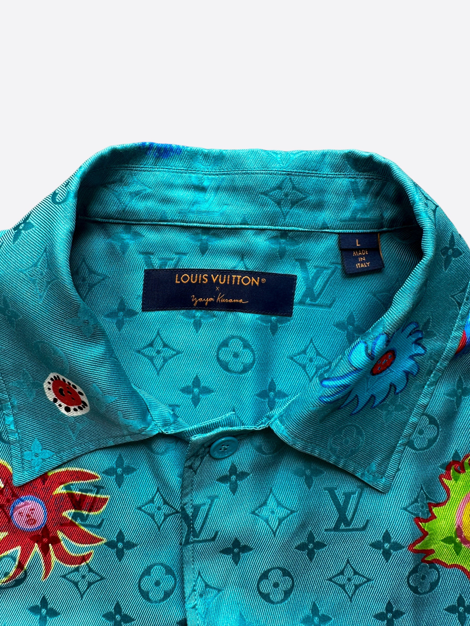 Louis Vuitton Nigo Giant Damier Monogram Button Up Shirt – Savonches