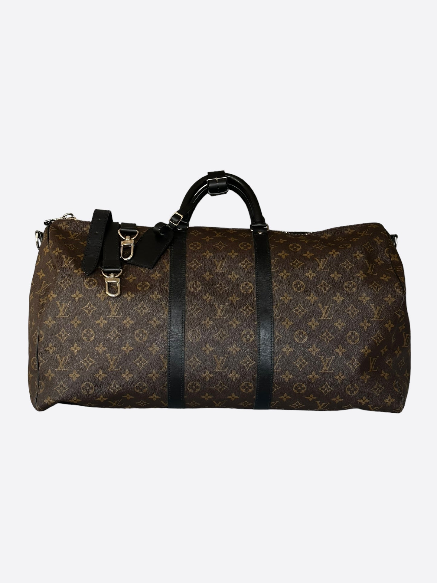 Louis Vuitton Brown Monogram Keepall 55