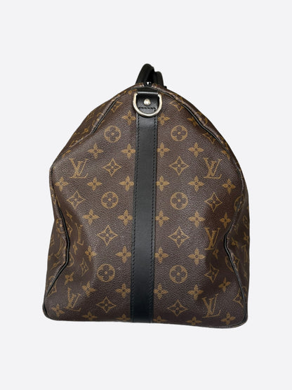 Louis Vuitton Brown Monogram Keepall 55