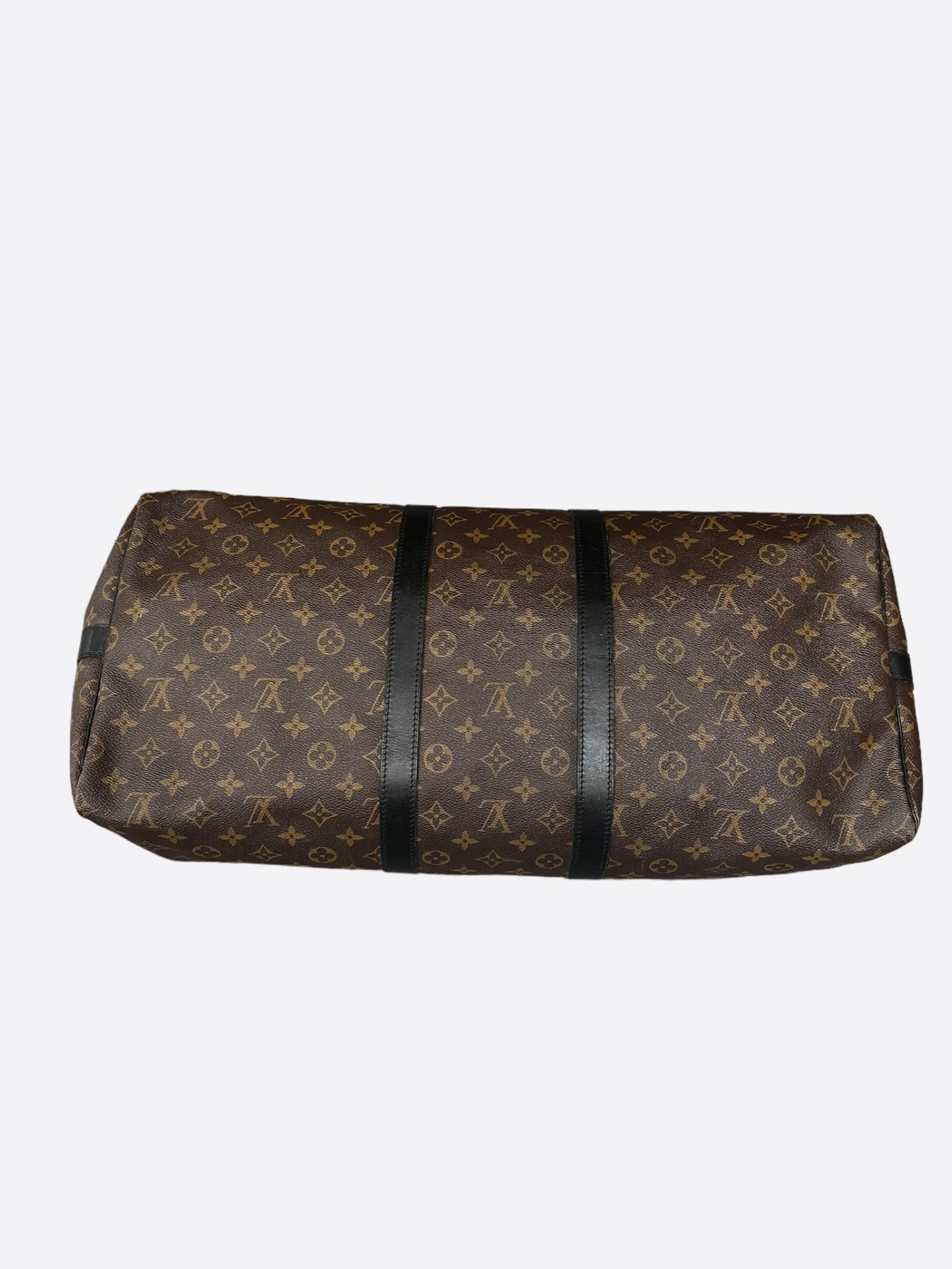 Louis Vuitton Brown Monogram Keepall 55