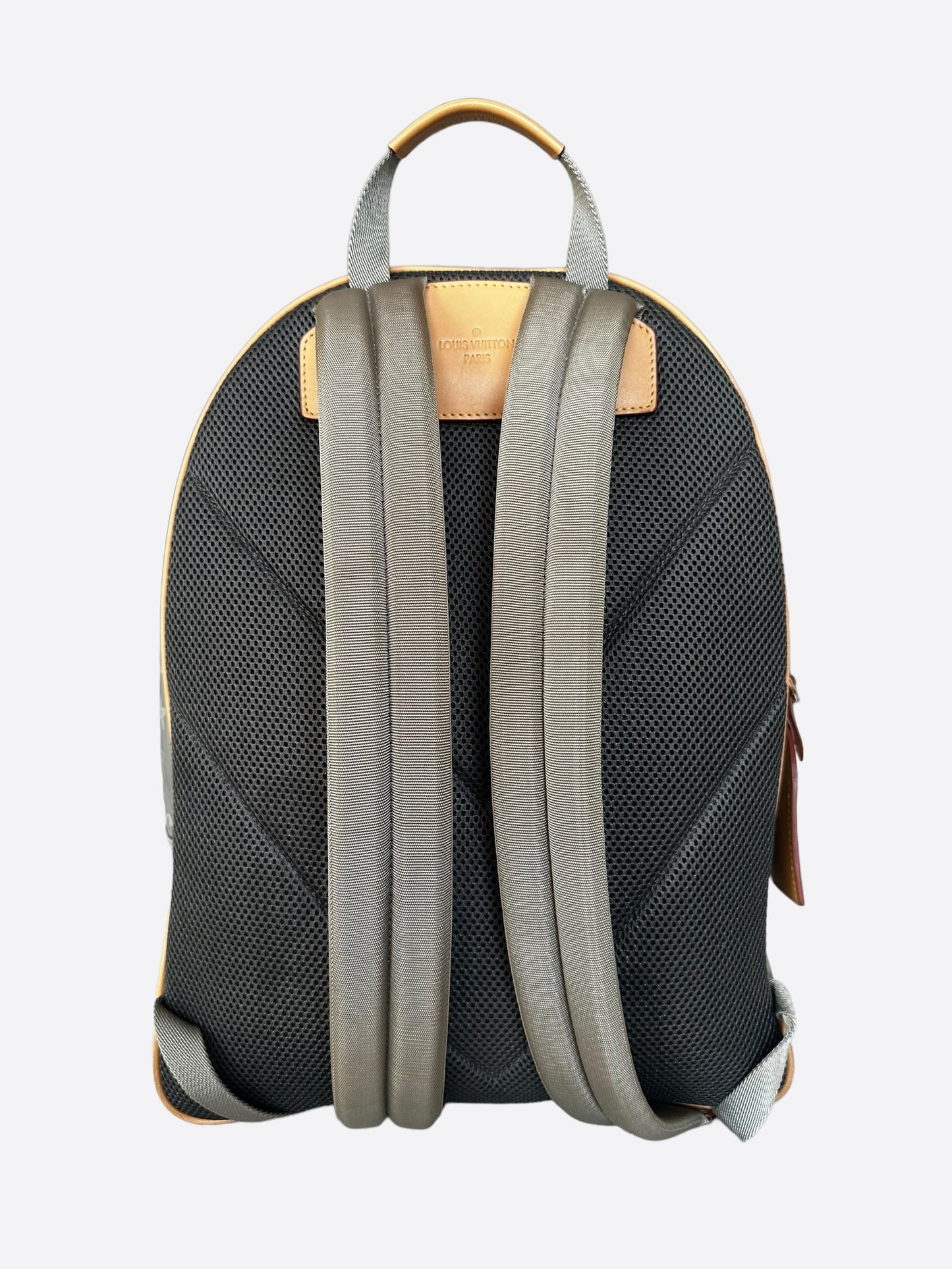 Louis Vuitton Silver Titanium Monogram Backpack