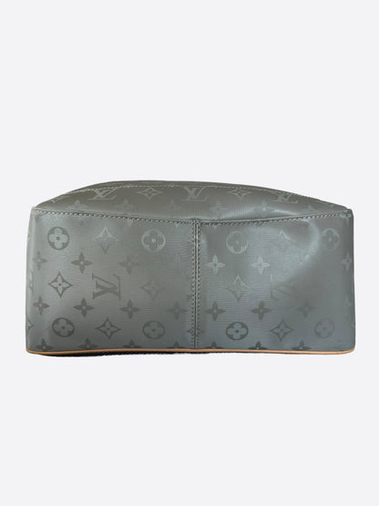 Louis Vuitton Silver Titanium Monogram Backpack