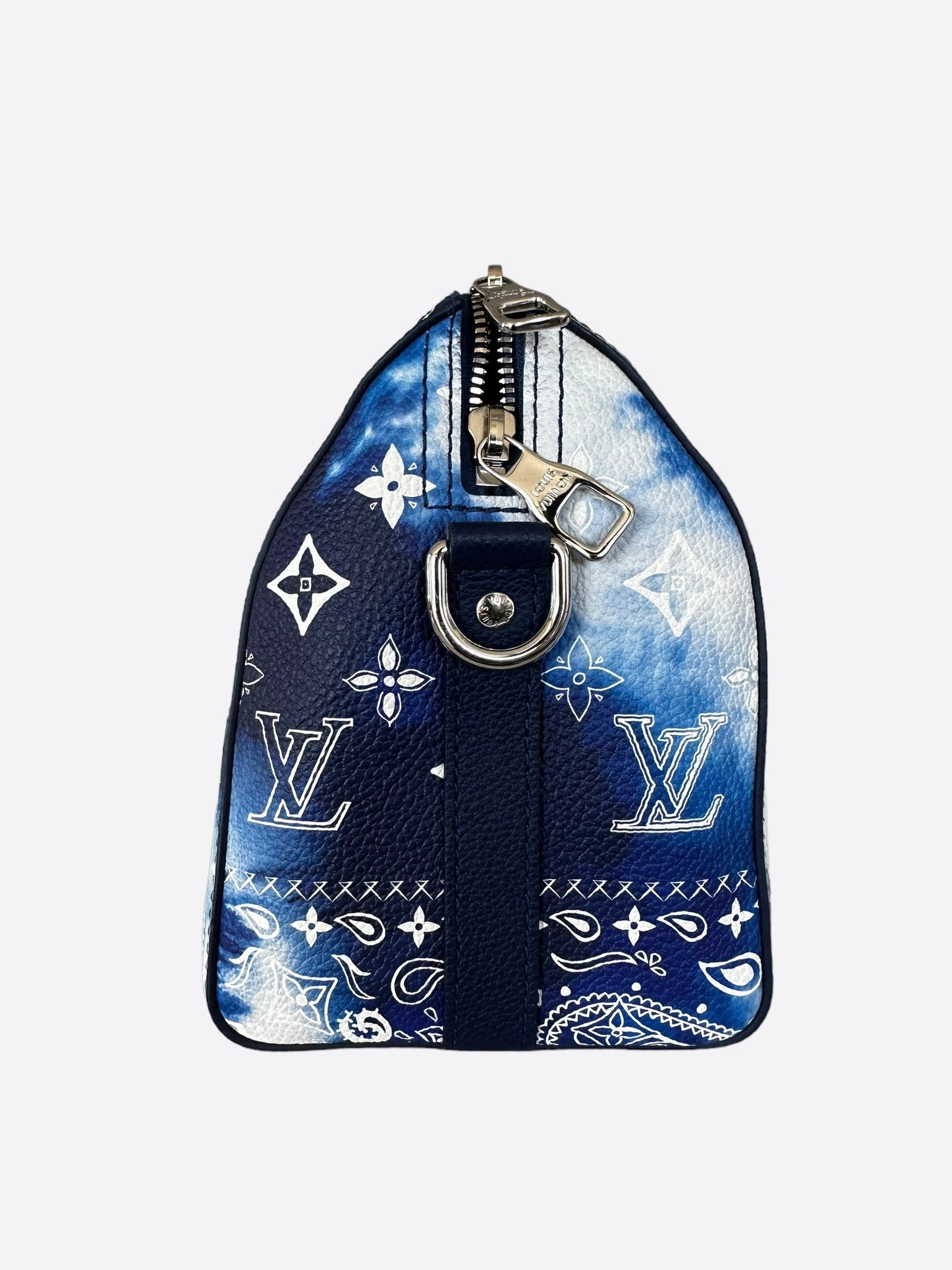 Louis Vuitton Blue Bandana Monogram City Keepall