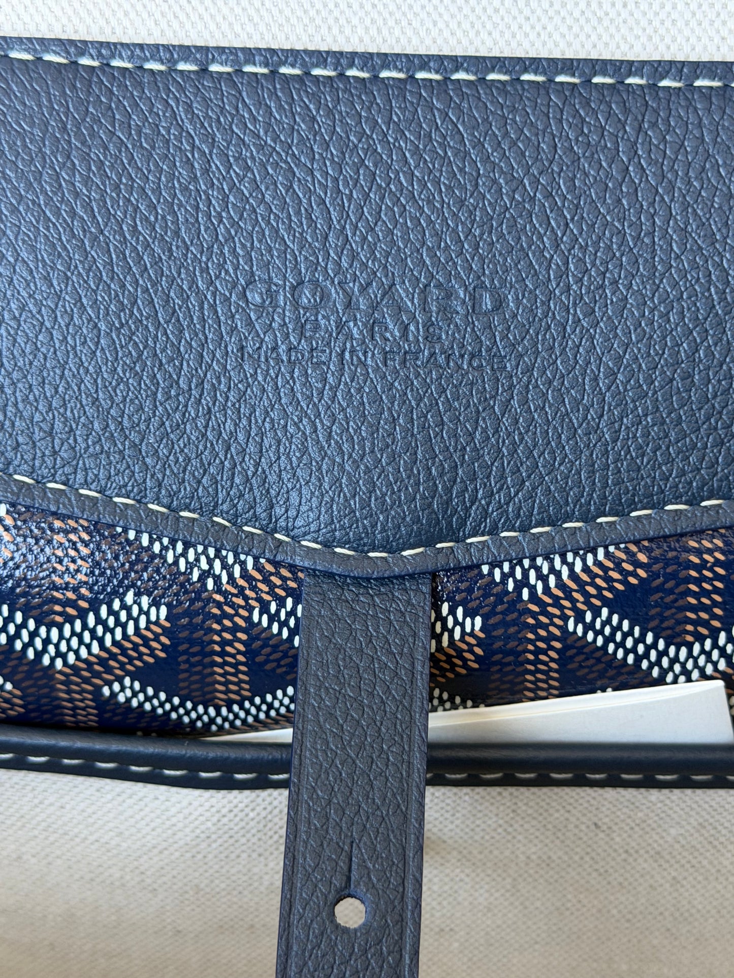 Goyard Navy Cisalpin Backpack