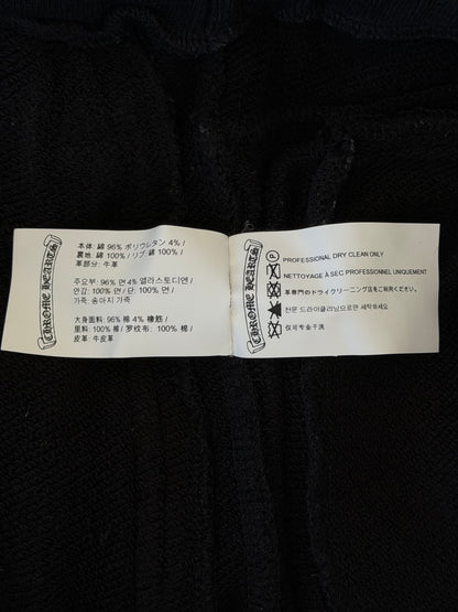 Chrome Hearts Black Cross Patch Shorts