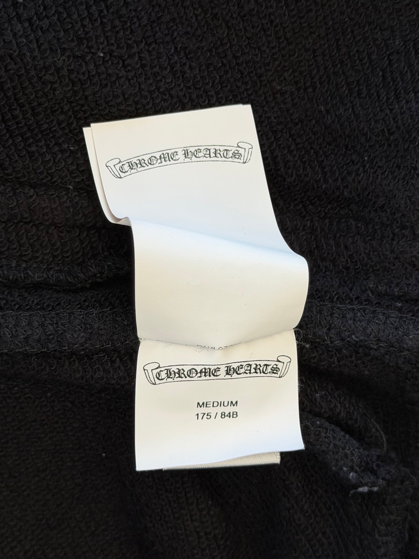 Chrome Hearts Black Cross Patch Shorts