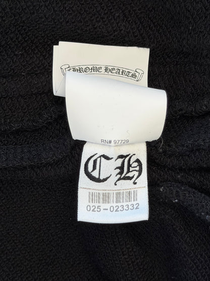 Chrome Hearts Black Cross Patch Shorts