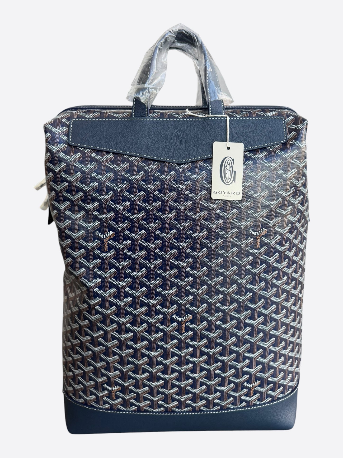 Goyard Navy Cisalpin Backpack