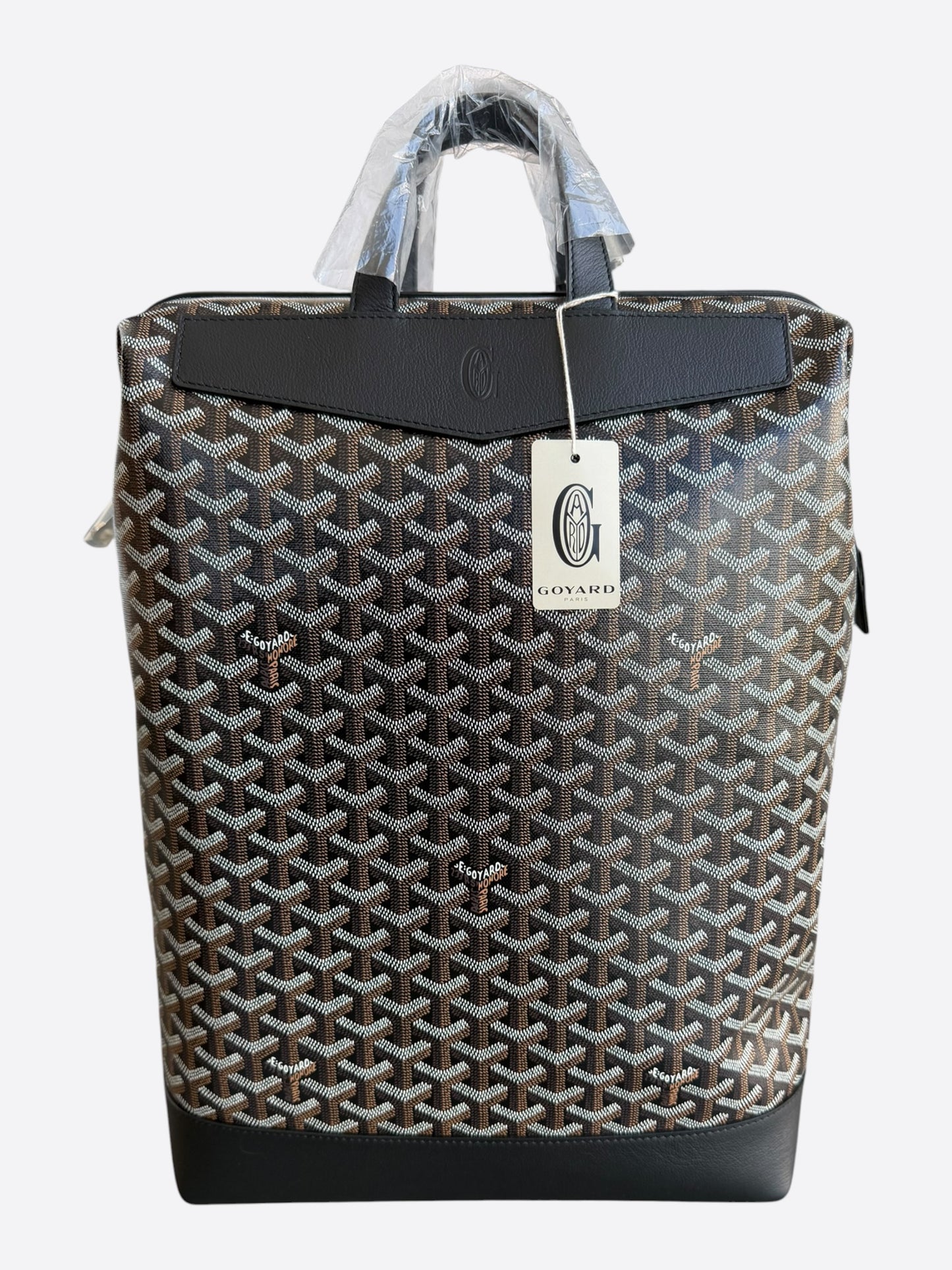 Goyard Black Cisalpin Backpack