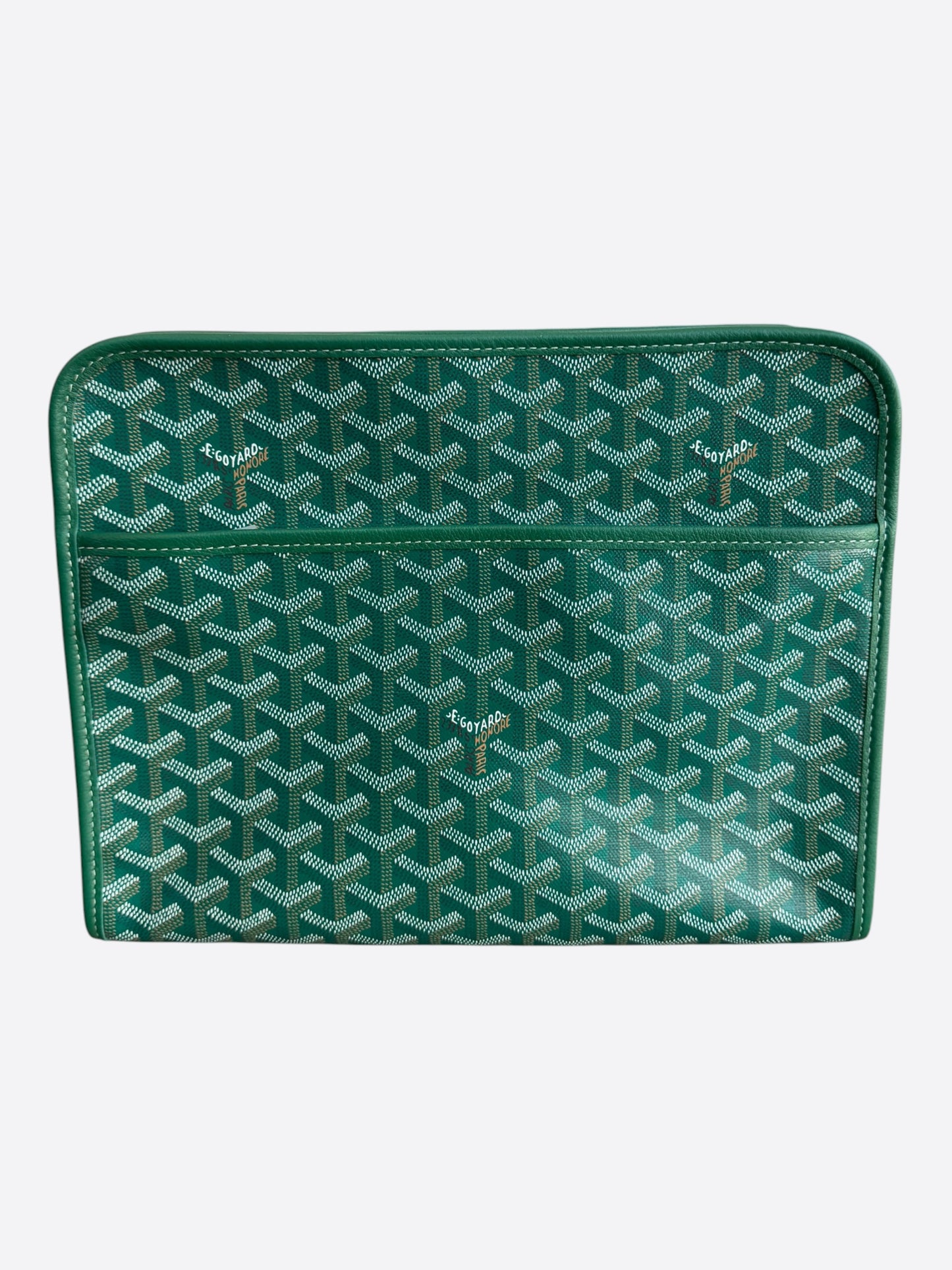 Goyard Green Jouvence GM Toiletry Bag
