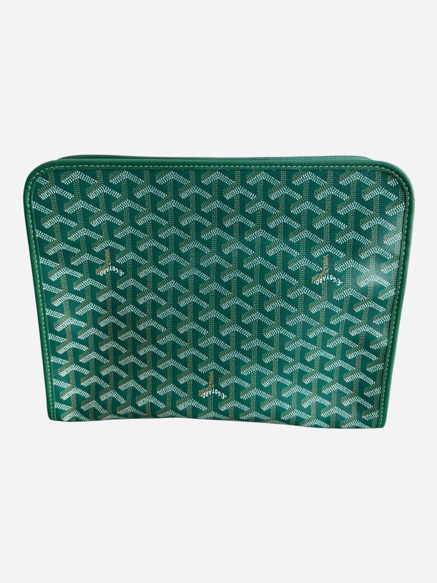 Goyard Green Jouvence GM Toiletry Bag