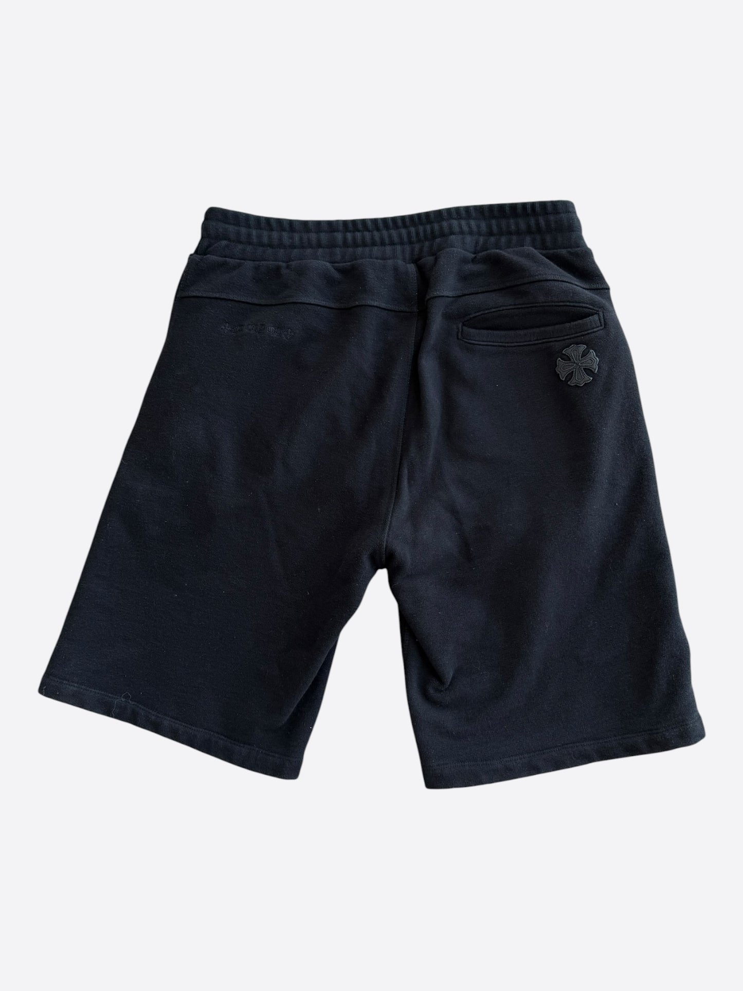 Chrome Hearts Black Cross Patch Shorts