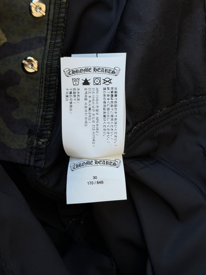 Chrome Hearts Camouflage Cross Jacquard Carpenter Pants