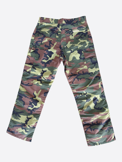Chrome Hearts Camouflage Cross Jacquard Carpenter Pants