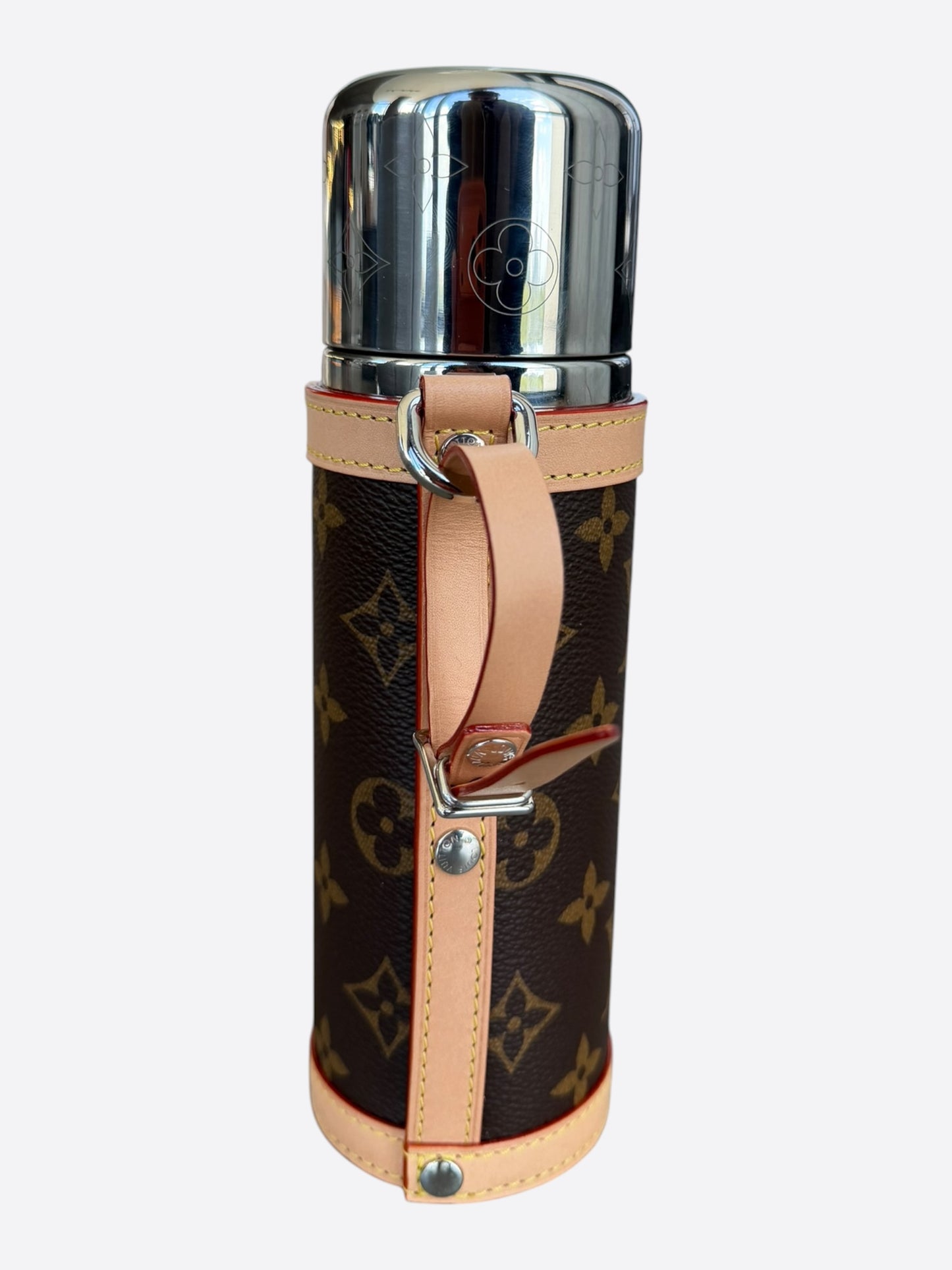 Louis Vuitton Brown Monogram Flask Holder