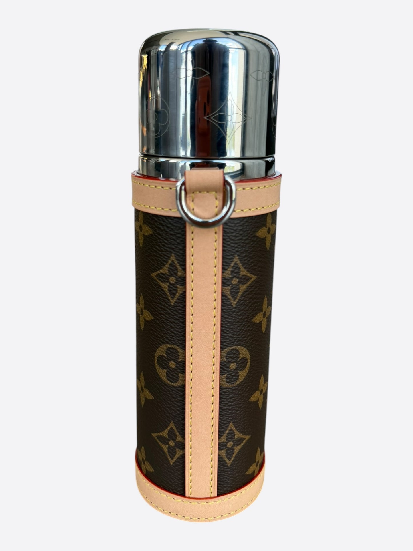 Louis Vuitton Brown Monogram Flask Holder