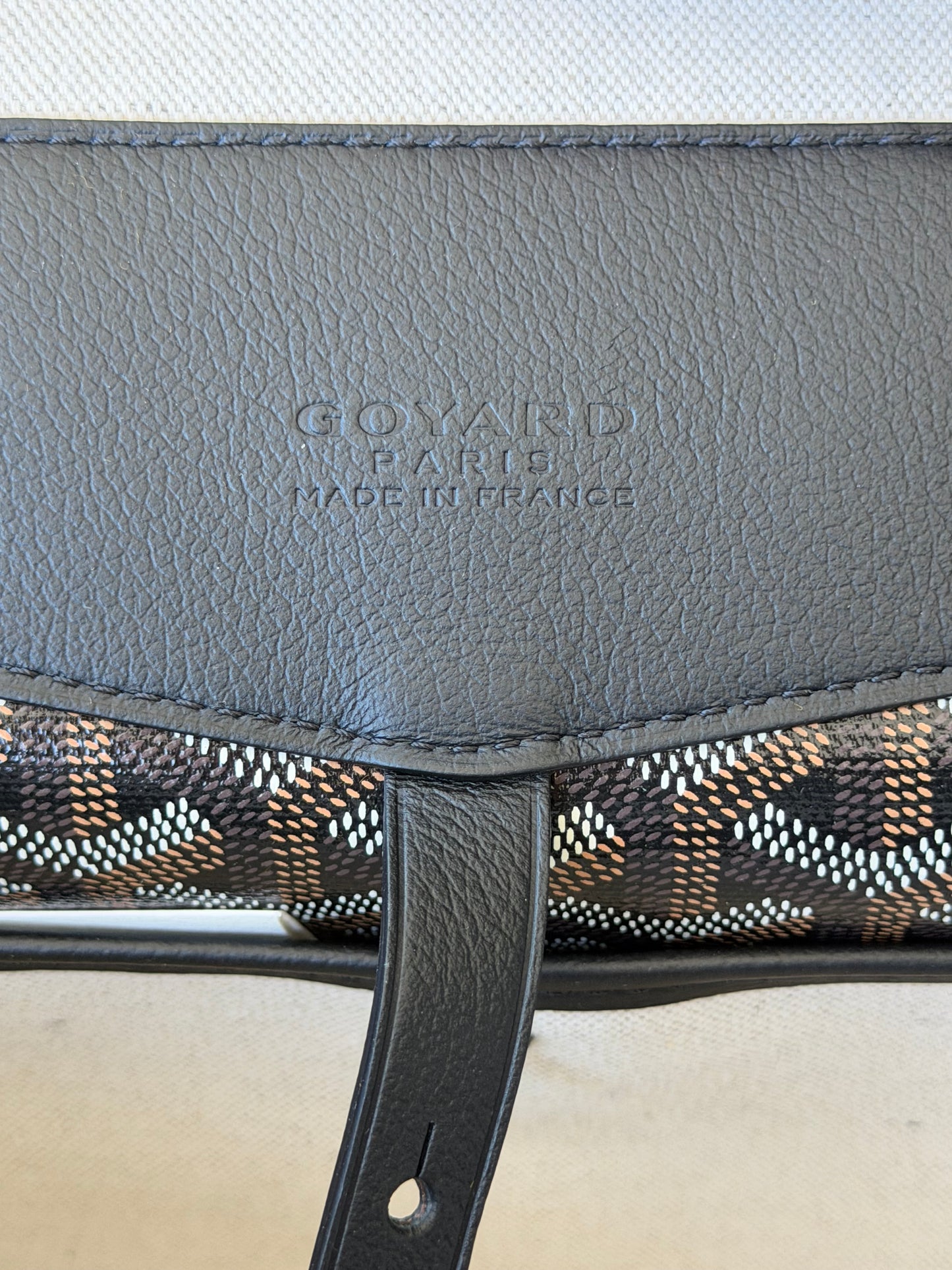 Goyard Black Cisalpin Backpack