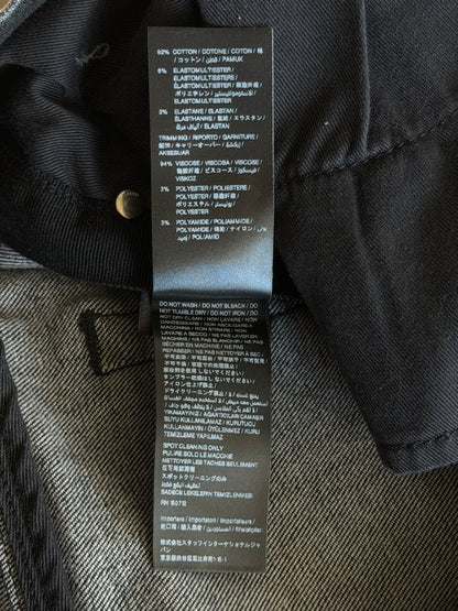 Amiri Rain Grey & Red Patch MX1 Jeans
