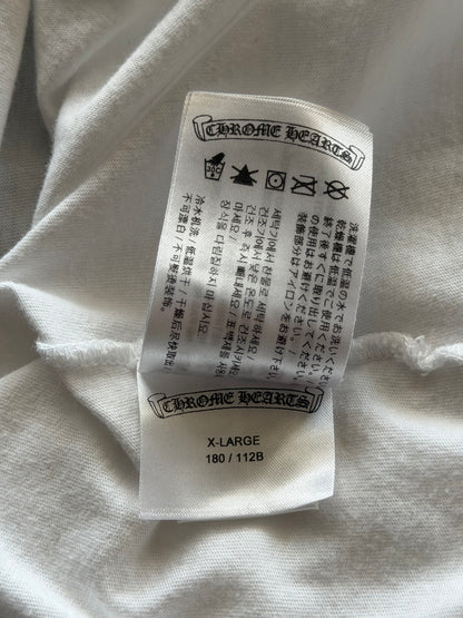 Chrome Hearts White & Pink Made In Hollywood Longsleeve T-Shirt