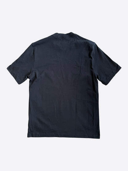Amiri Black Twisted Palm Tree Graphic T-Shirt