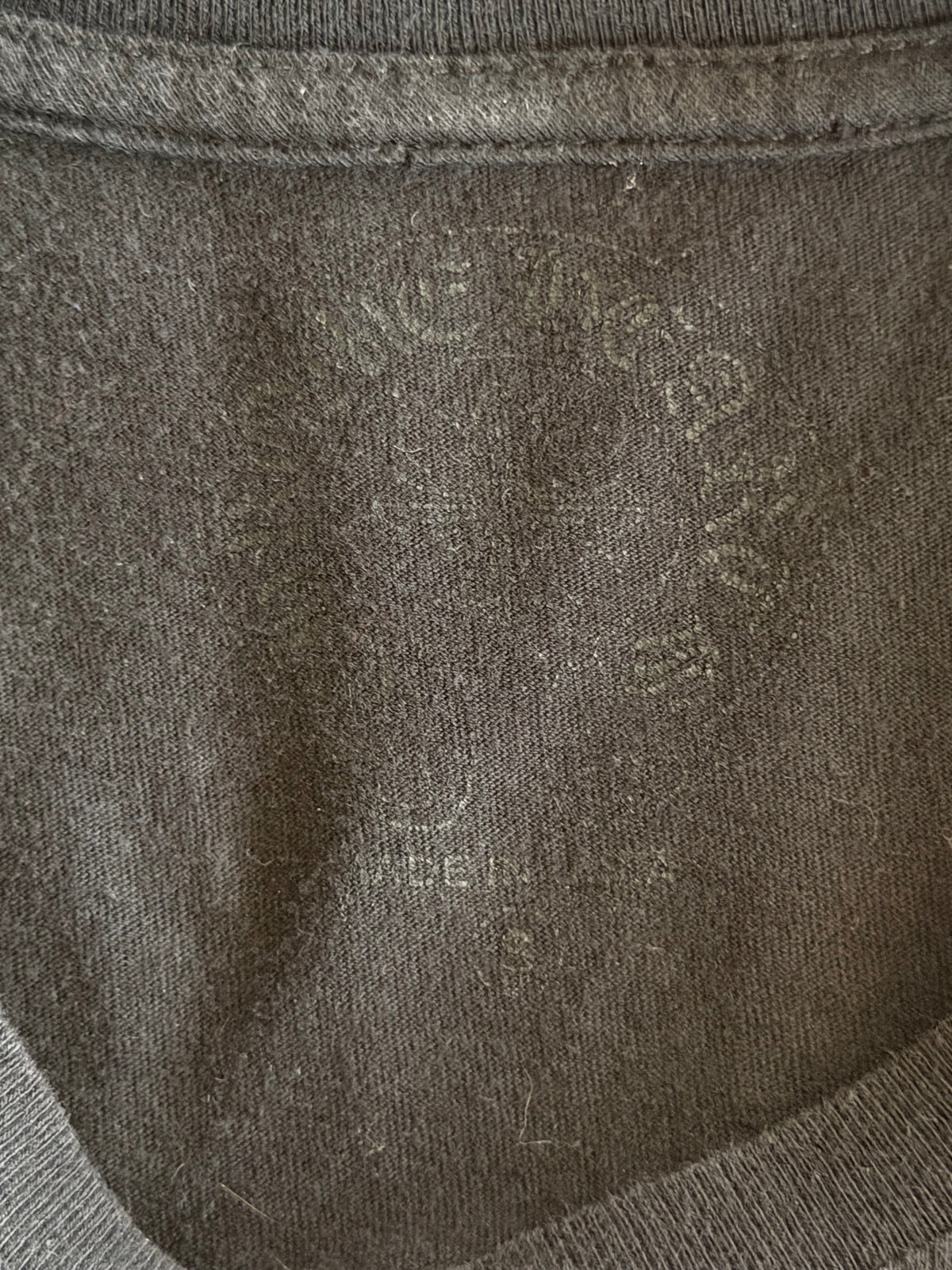 Chrome Hearts Black & White Eyechart Logo Longsleeve T-Shirt