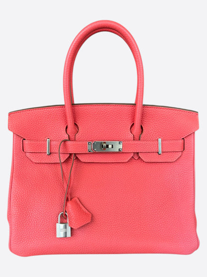 Hermes Rose Pink Togo Birkin 30