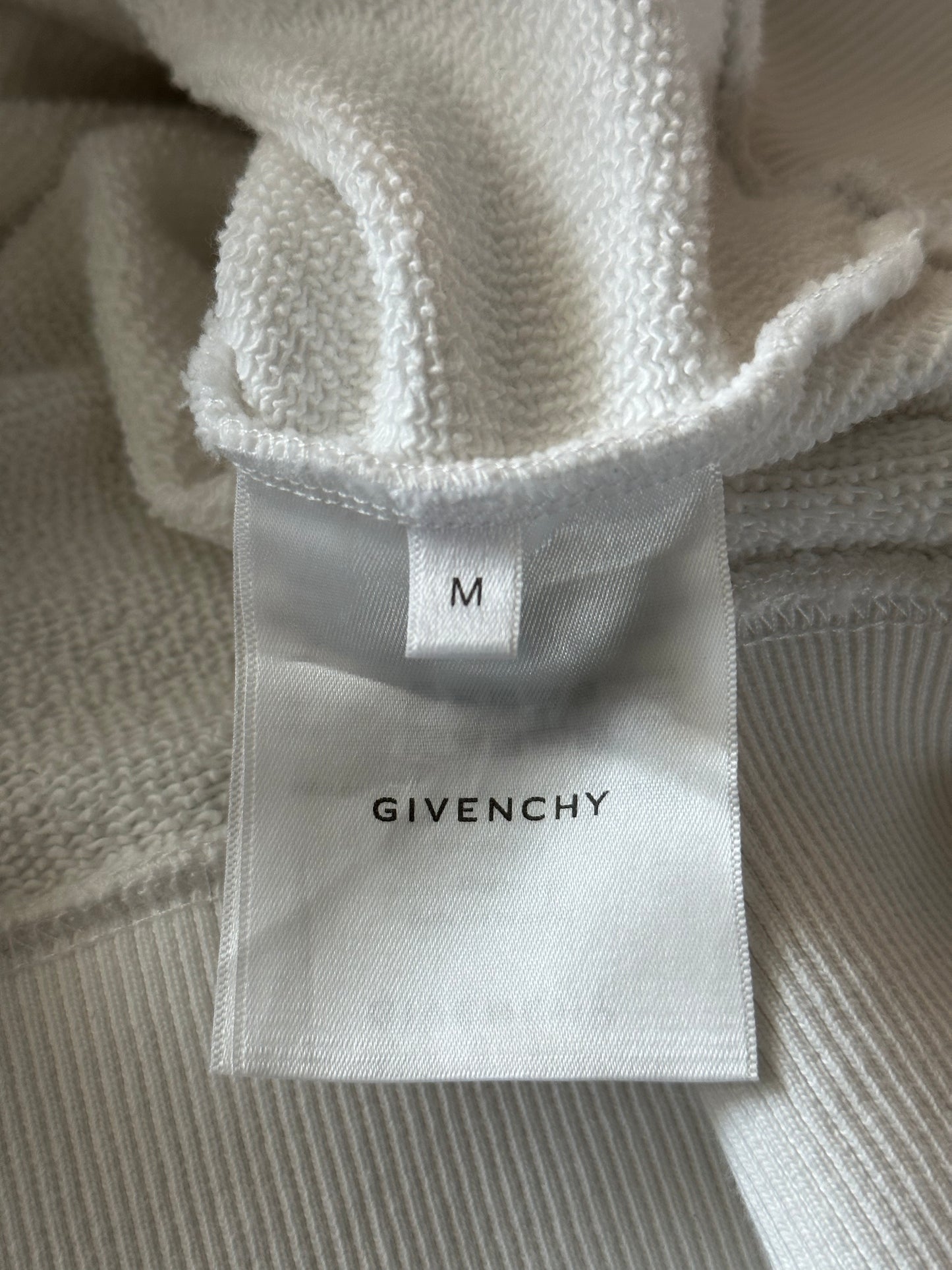 Givenchy White & Multicolor Crayon Logo Hoodie