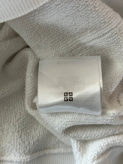 Givenchy White & Multicolor Crayon Logo Hoodie
