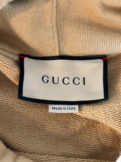 Gucci Brown Star GG Logo Hoodie