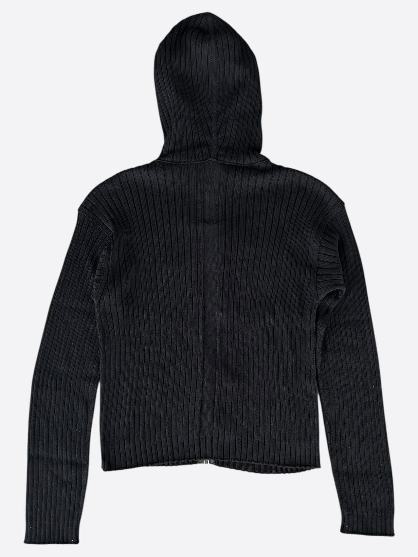 Rick Owens Black Hollywood Zip Up Hoodie