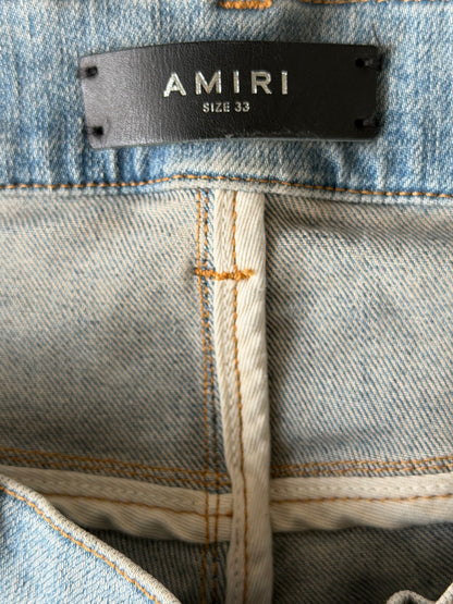 Amiri Clay Indigo & Blue Patch MX1 Jeans