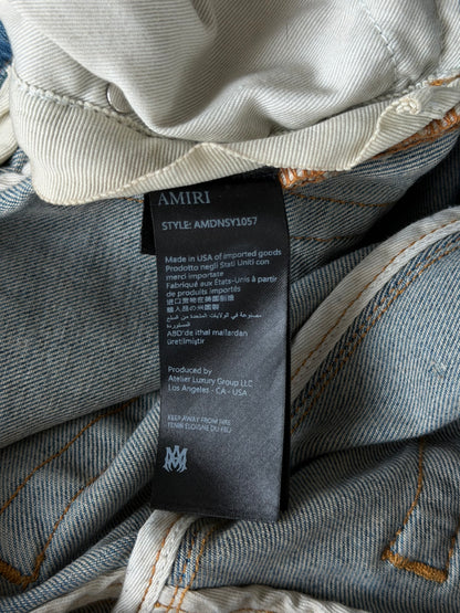 Amiri Clay Indigo & Blue Patch MX1 Jeans