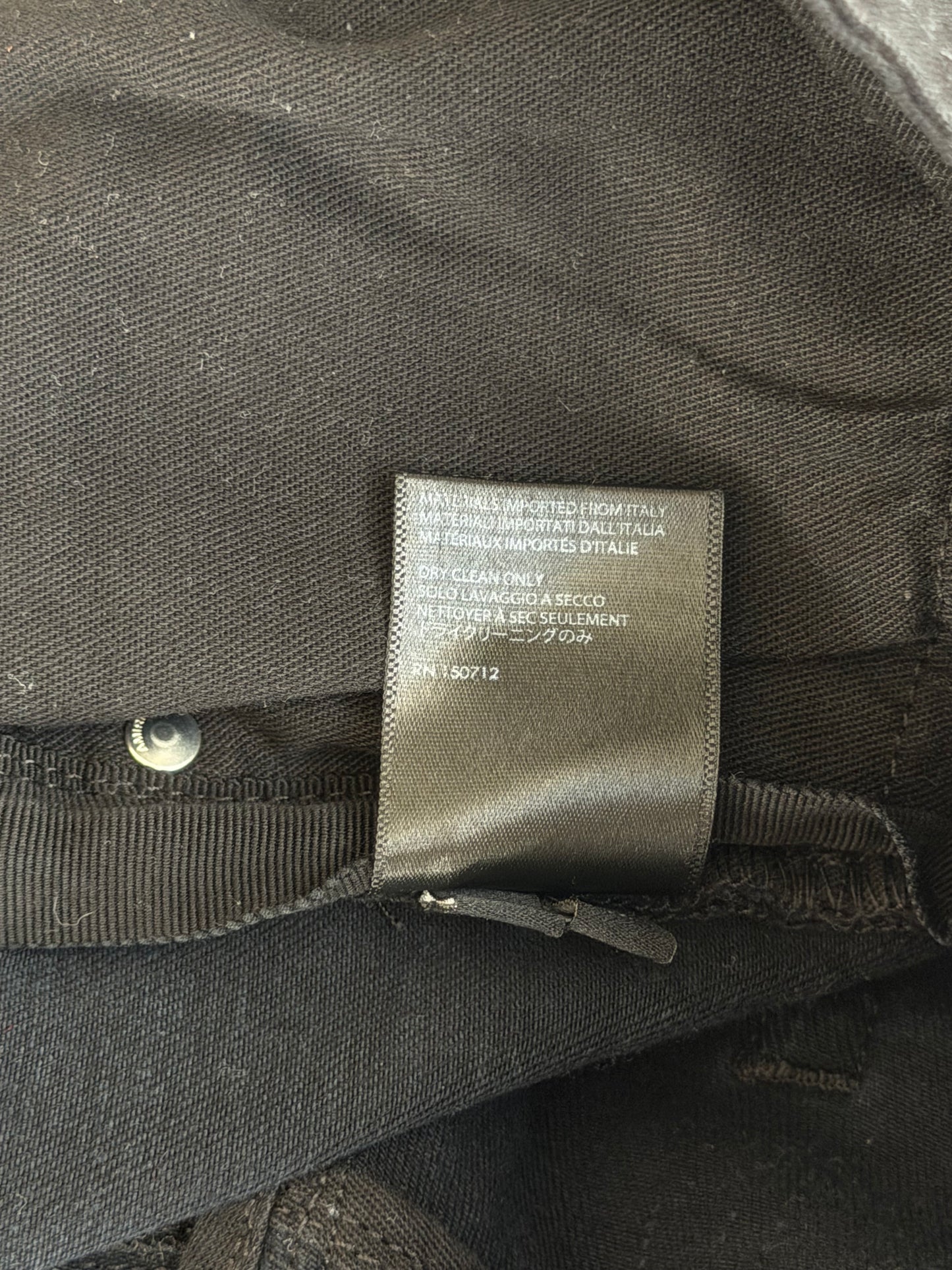 Amiri Aged Black & Blue Patch MX1 Jeans