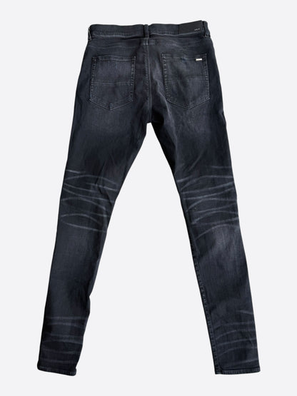 Amiri Aged Black & Marble Patch MX1 Jeans