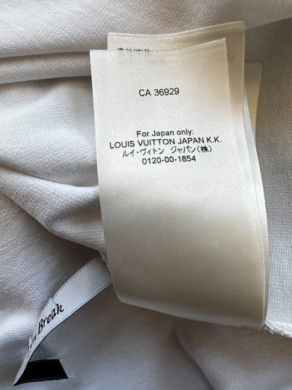 Louis Vuitton White Do A Kickflip T-Shirt