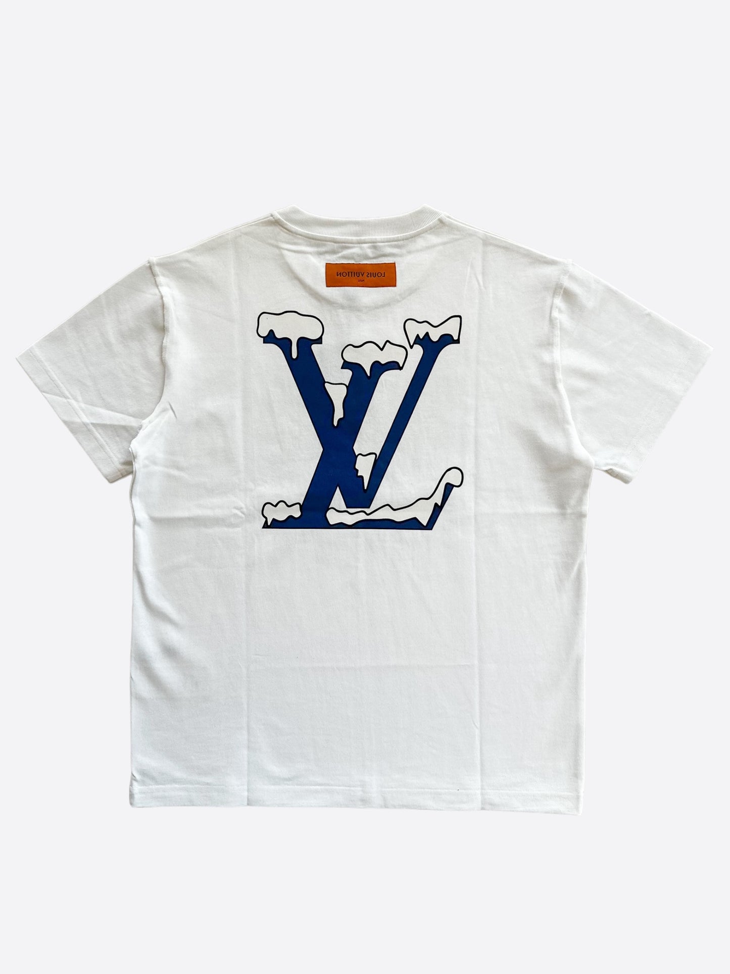 Louis Vuitton White Do A Kickflip T-Shirt