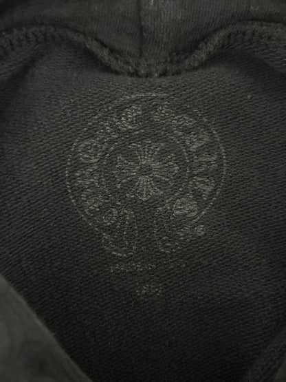 Chrome Hearts Black & White Cross Jacquard Horseshoe Logo Hoodie