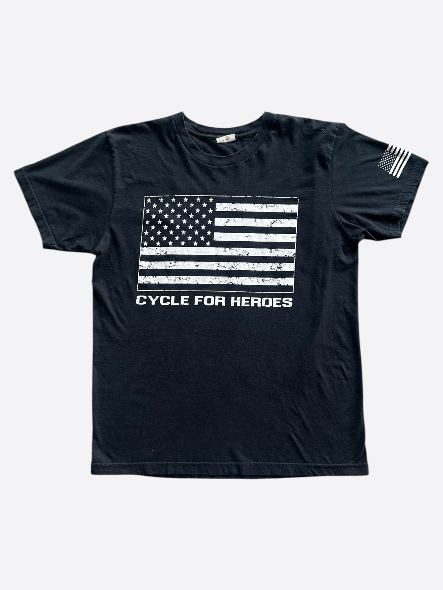 Chrome Hearts Black & White Heroes Project T-Shirt
