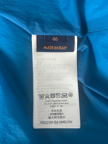 Louis Vuitton Blue 2054 Monogram Heat Reactive Puffer Jacket