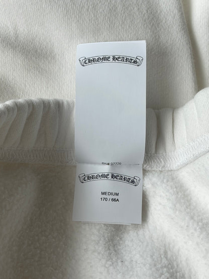 Chrome Hearts White Leopard Cross Patch Sweatpants