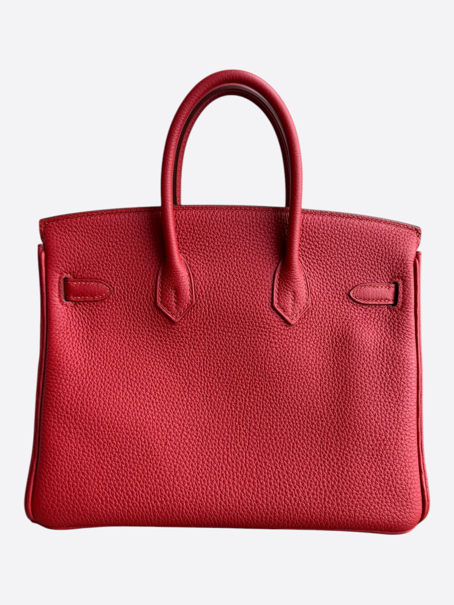 Hermes Rouge Casaque Togo & Gold Hardware Birkin 25