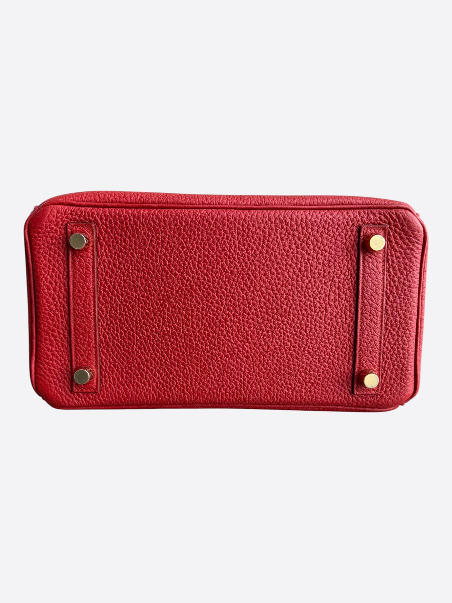 Hermes Rouge Casaque Togo & Gold Hardware Birkin 25