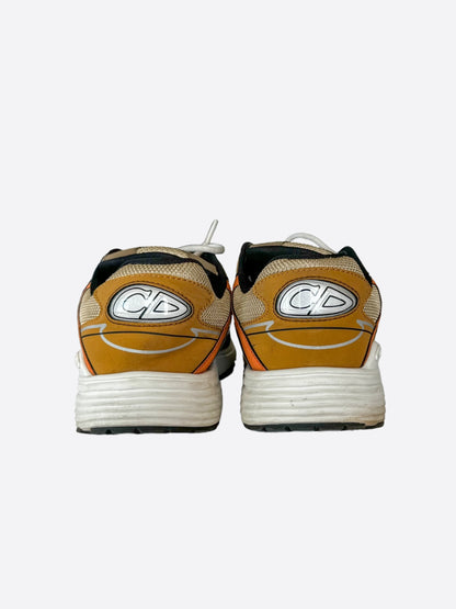 Dior Brown & Orange B30 Sneakers