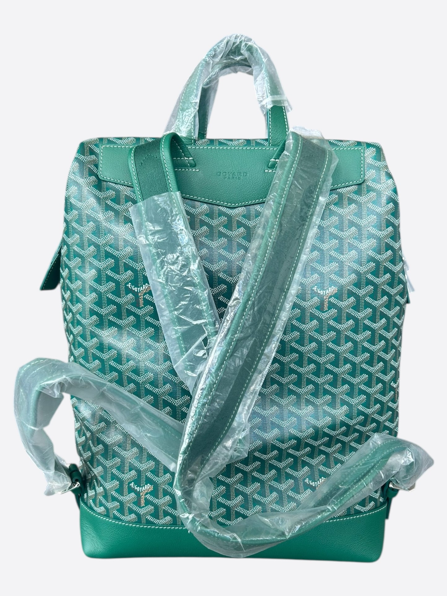 Goyard Green Cisalpin Backpack