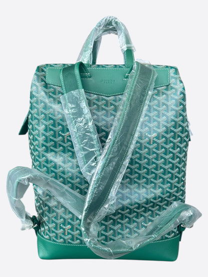 Goyard Green Cisalpin Backpack