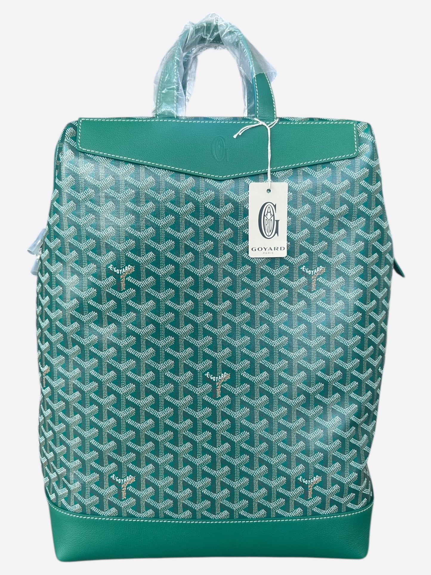 Goyard Green Cisalpin Backpack
