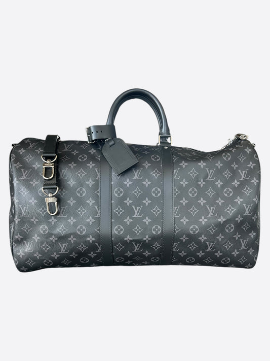 Louis Vuitton Monogram Eclipse Keepall 55