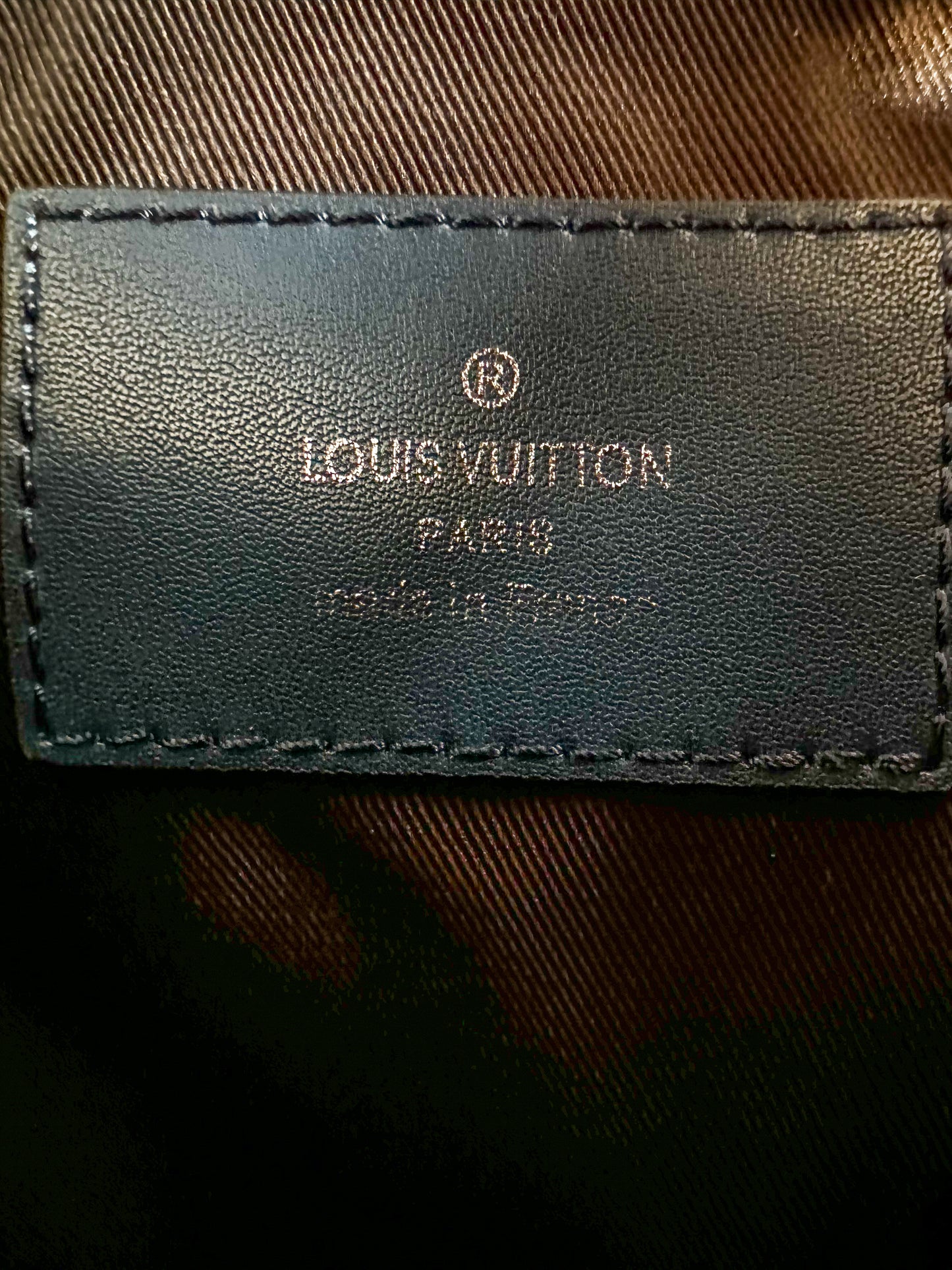 Louis Vuitton Blue Taurillon Leather Nano Christopher